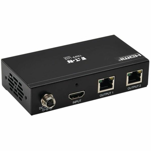 Eaton Tripp Lite Series 2-Port HDMI over Cat6 Extender Kit, Splitter/2x Pigtail Receivers - 4K 60 Hz, HDR, 4:4:4, PoC, 230 ft. (70.1 m), TAA - Image 3
