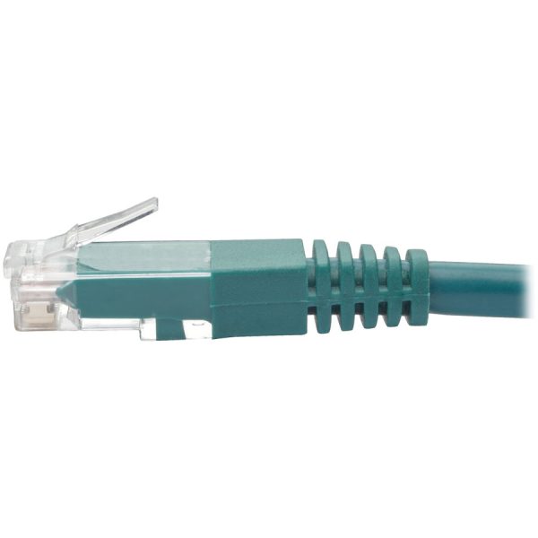 Eaton Tripp Lite Series Cat6 Gigabit Molded (UTP) Ethernet Cable (RJ45 M/M), PoE, Green, 25 ft. (7.62 m) - Image 4