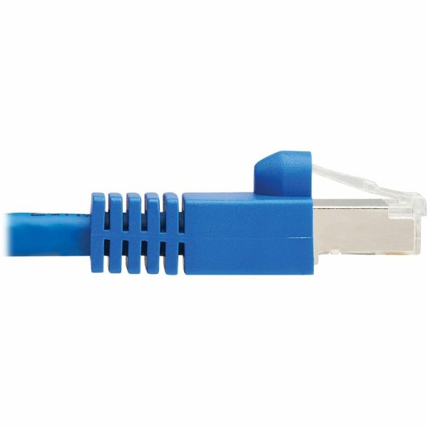 Eaton Tripp Lite Series Cat8 40G Snagless SSTP Ethernet Cable (RJ45 M/M), PoE, Blue, 10 ft. (3.1 m) - Image 4