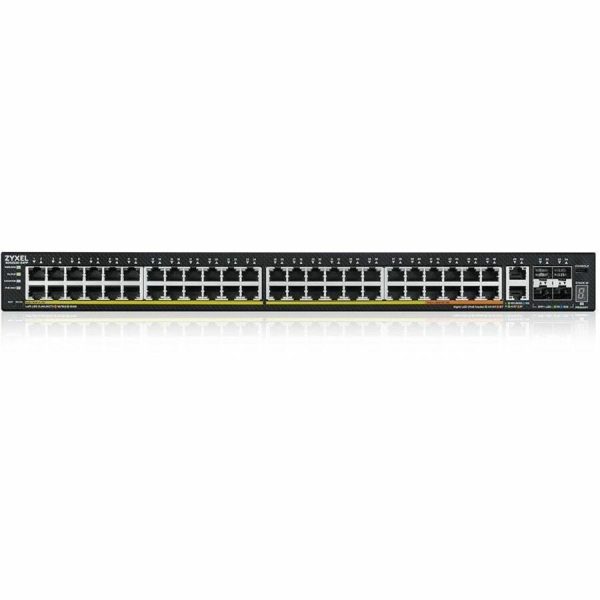 ZYXEL XGS2220-54FP 48-Port Gigabit L3 Managed and Nebula Pro Cloud Managed Switch | 40 PoE+ / 10 PoE++ Ports at 960W with 4 SFP+ 10G Uplinks and 2 10G Ethernet Ports - Image 2