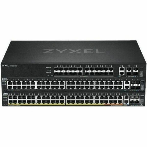 ZYXEL XGS2220-54FP 48-Port Gigabit L3 Managed and Nebula Pro Cloud Managed Switch | 40 PoE+ / 10 PoE++ Ports at 960W with 4 SFP+ 10G Uplinks and 2 10G Ethernet Ports - Image 8