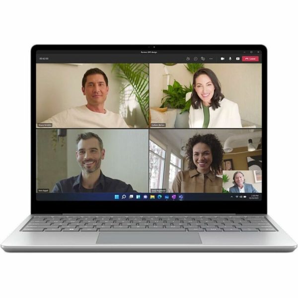 Microsoft Surface Laptop Go 3 12.4" Touchscreen Notebook - Intel Core i5 12th Gen i5-1235U - 8 GB - 128 GB SSD - English Keyboard - Platinum - Image 3