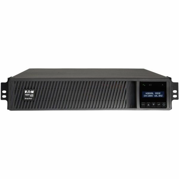 Eaton Tripp Lite Series SmartPro 1500VA 1500W 208/230V Line-Interactive Sine Wave UPS - 8 Outlets, Extended Run, Network Card Option, LCD, USB, DB9, 2U Rack/Tower - Image 3