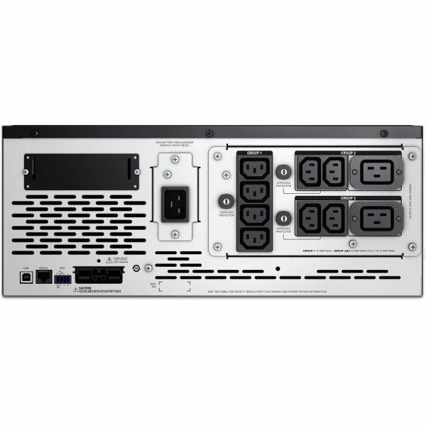 [TAA] APC Smart-UPS X, Line Interactive, 2000VA, Rack/tower 4U, 100V-127V, 6x 5-15R+3x 5-20R+1x L5-20R NEMA, SmartSlot, Extended runtime, Short depth, TAA - Image 6