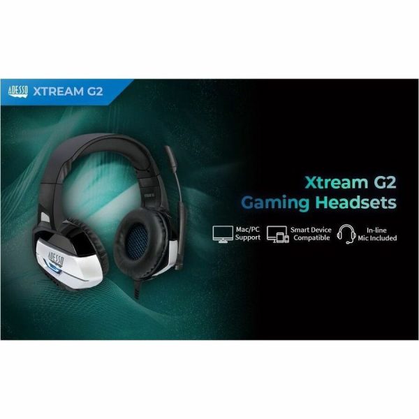 Adesso Stereo USB Gaming Headset with Microphone - Image 9