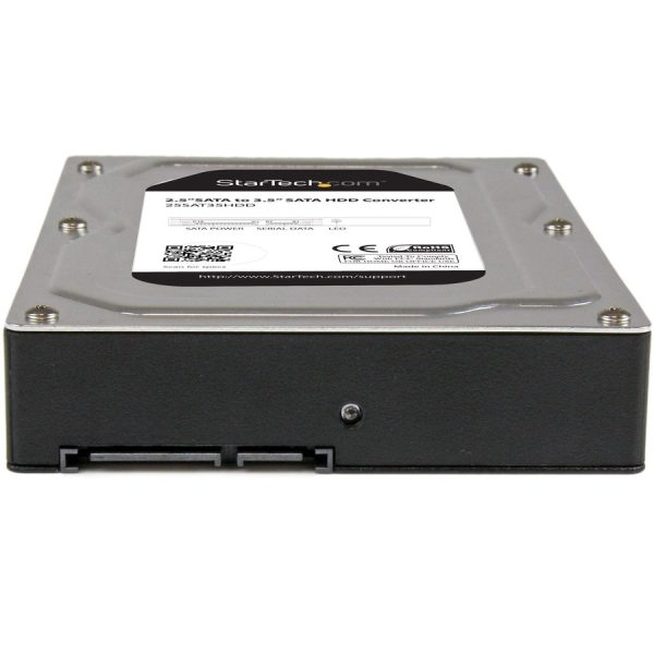 StarTech.com 2.5" to 3.5" SATA Aluminum Hard Drive Adapter Enclosure with SSD / HDD Height up to 12.5mm - Image 4