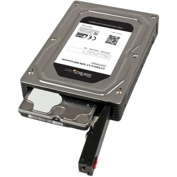 StarTech.com 2.5" to 3.5" SATA Aluminum Hard Drive Adapter Enclosure with SSD / HDD Height up to 12.5mm - Image 5
