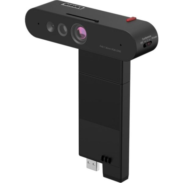Lenovo ThinkVision MC60 Webcam - Black - USB Type A - 1 Pack(s) - Image 2