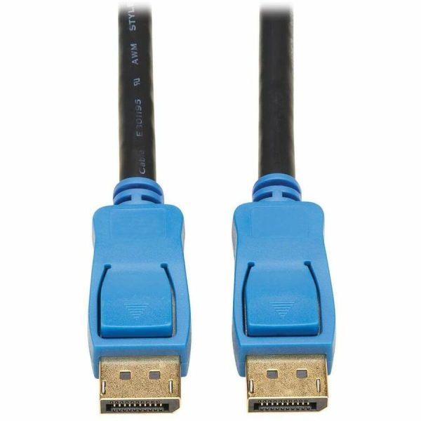 Eaton Tripp Lite Series DisplayPort Cable with Latching Connectors (M/M), 8K 60 Hz, HDR, HBR3, 4:4:4, HDCP 2.2, Black, 3 ft. (0.9 m)