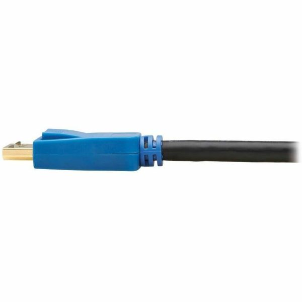 Eaton Tripp Lite Series DisplayPort Cable with Latching Connectors (M/M), 8K 60 Hz, HDR, HBR3, 4:4:4, HDCP 2.2, Black, 3 ft. (0.9 m) - Image 5