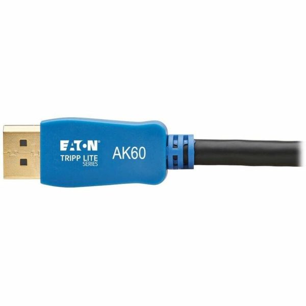 Eaton Tripp Lite Series DisplayPort Cable with Latching Connectors (M/M), 8K 60 Hz, HDR, HBR3, 4:4:4, HDCP 2.2, Black, 3 ft. (0.9 m) - Image 6