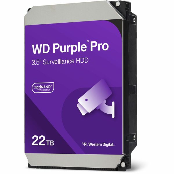 WD Purple Pro WD221PURP 22 TB Hard Drive - 3.5" Internal - SATA (SATA/600) - Conventional Magnetic Recording (CMR) Method - Image 2