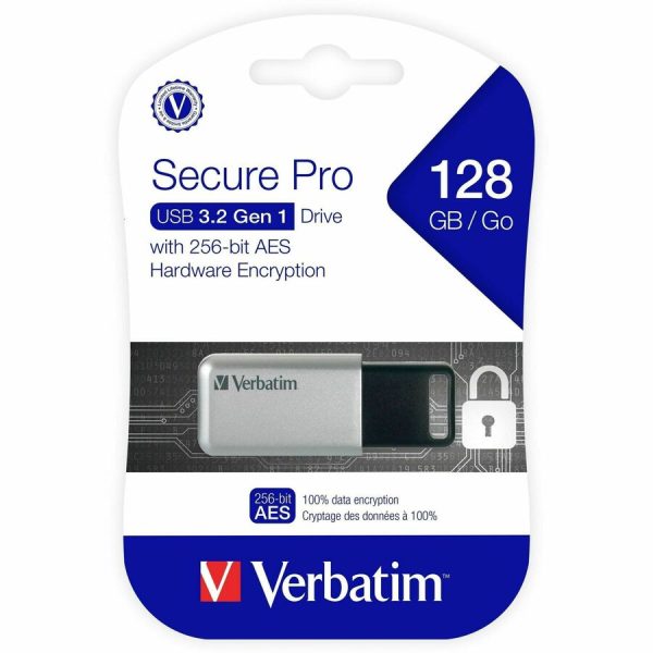 Verbatim 128GB Store 'n' Go Secure Pro USB 3.0 Flash Drive - Image 3