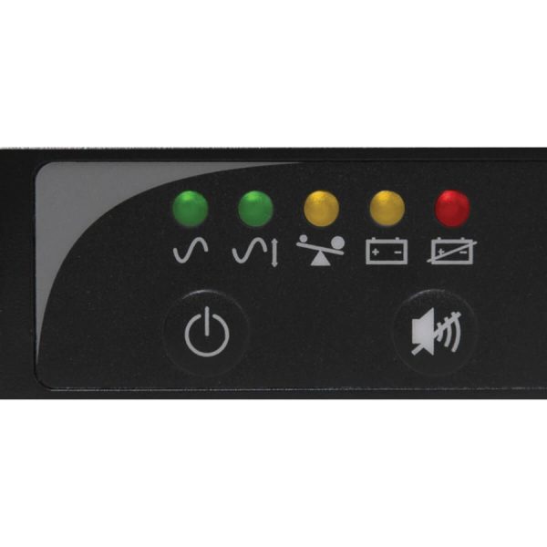 Eaton Tripp Lite Series SmartPro 120V 750VA 600W Line-Interactive Sine Wave UPS, 1U Rack/Vertical, Pre-installed WEBCARDLX Network Interface, USB, DB9 Serial - Image 2