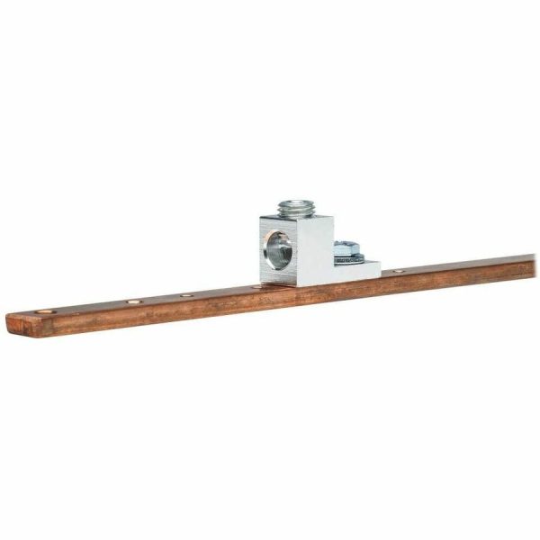 Eaton Tripp Lite Series SmartRack Copper Bus Grounding Bar for 24U and 25U Racks - Image 3