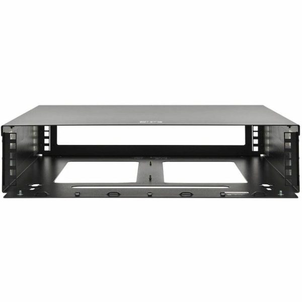 Eaton Tripp Lite Series SmartRack 2U Low-Profile Vertical-Mount Vented Wall-Mount Mini Rack Enclosure, Black - Image 9