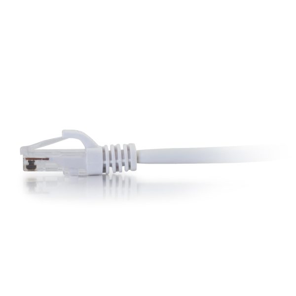 C2G 4ft Cat6a Snagless Unshielded (UTP) Ethernet Patch Cable - White - Image 3