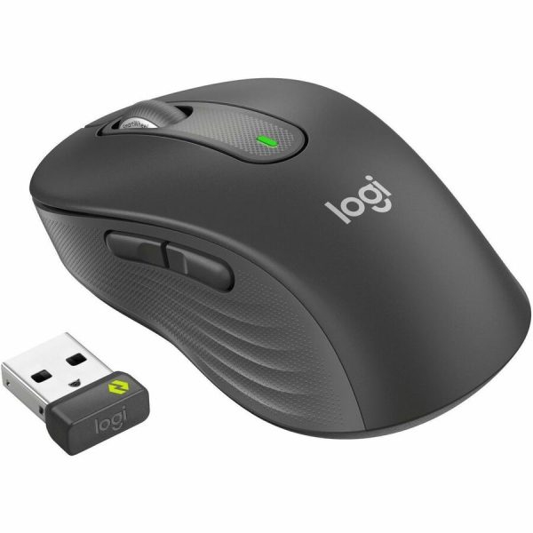 Logitech Signature M650 for Business Wireless Mouse, For Small to Medium Sized Hands, Logi Bolt, Graphite - Image 7