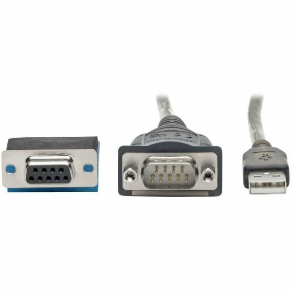 Eaton Tripp Lite Series USB to RS485/RS422 FTDI Serial Adapter Cable with COM Retention (USB-A to DB9 M/M), 30-in. (76.2 cm) - Image 5