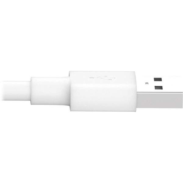 Eaton Tripp Lite Series USB-A to Lightning Sync/Charge Cable (M/M) - MFi Certified, White, 10 ft. (3 m) - Image 4