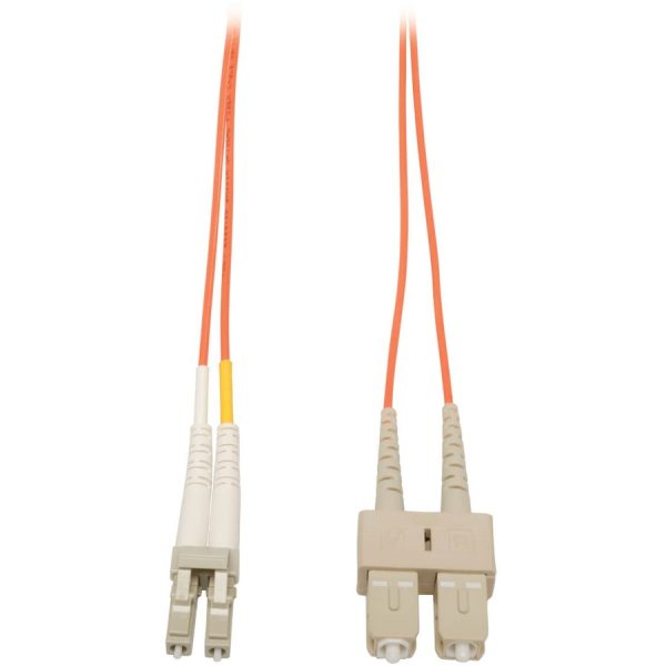 Eaton Tripp Lite Series Duplex Multimode 62.5/125 Fiber Patch Cable (LC/SC), 5M (16 ft.)