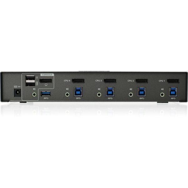 IOGEAR 4-Port DisplayPort KVMP Switch with USB 3.0 Hub (TAA Compliant) - Image 2