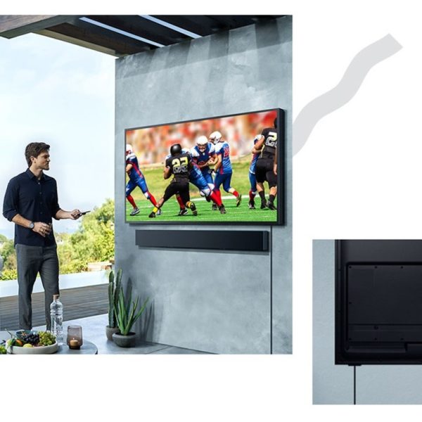 Samsung The Terrace LST7T QN65LST7TAF 64.5" Smart LED-LCD TV - 4K UHDTV - Titan Black - Image 6