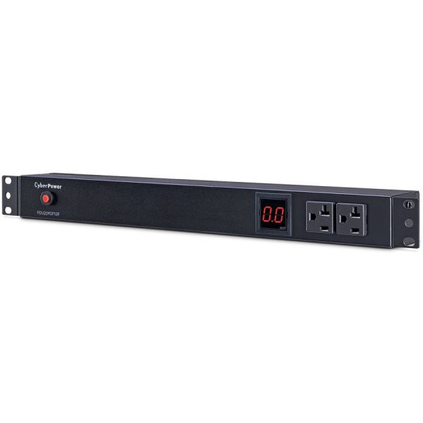 CyberPower PDU20M2F10R Single Phase 100 - 125 VAC 20A Metered PDU - Image 6