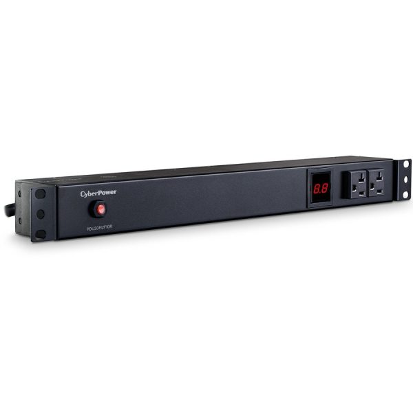 CyberPower PDU20M2F10R Single Phase 100 - 125 VAC 20A Metered PDU - Image 7