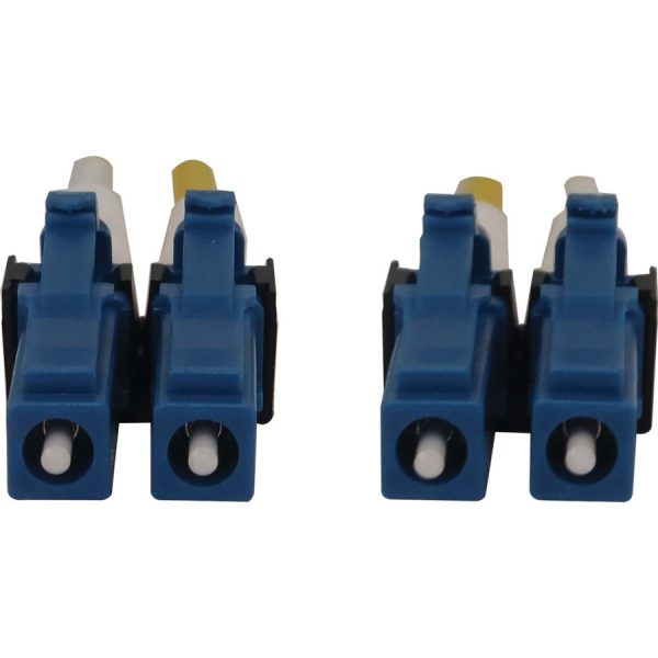 Eaton Tripp Lite Series 400G Duplex Singlemode 9/125 OS2 Switchable Fiber Optic Cable (LC/UPC M/M), LSZH, Yellow, 3 m (9.8 ft.) - Image 3