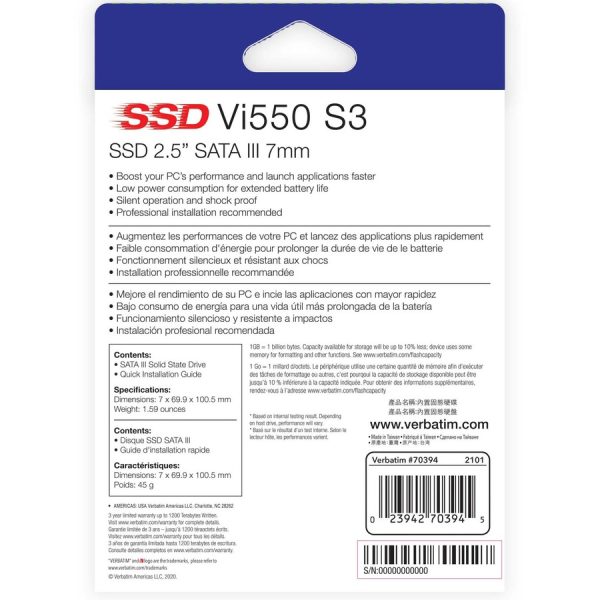 2TB Vi550 SATA III 2.5" Internal SSD - Image 5