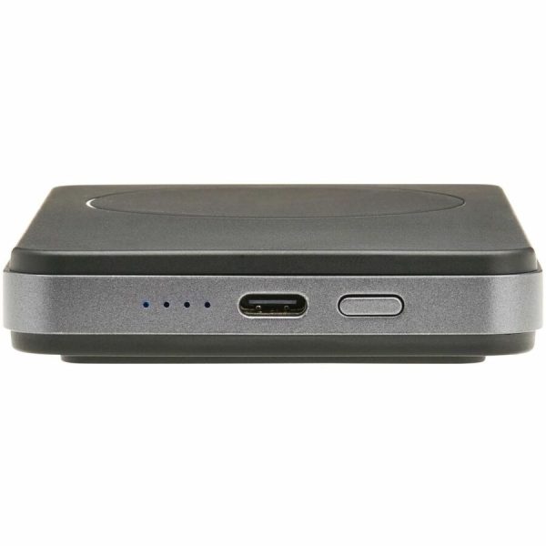 Eaton Tripp Lite Series Portable Wireless Magnetic Charging Power Bank for iPhone 16/15/14/13/12, USB-C Output, 18W, 4000mAh, Lithium-Ion, Black - Image 6