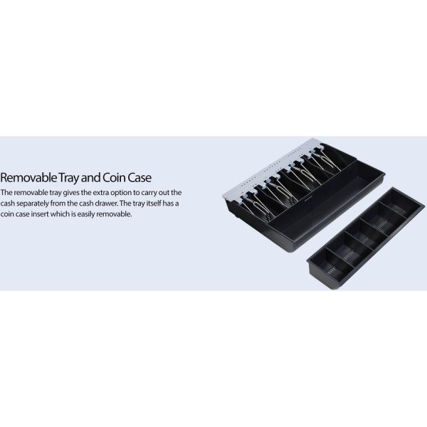Adesso 13" POS Cash Drawer Tray - Image 8