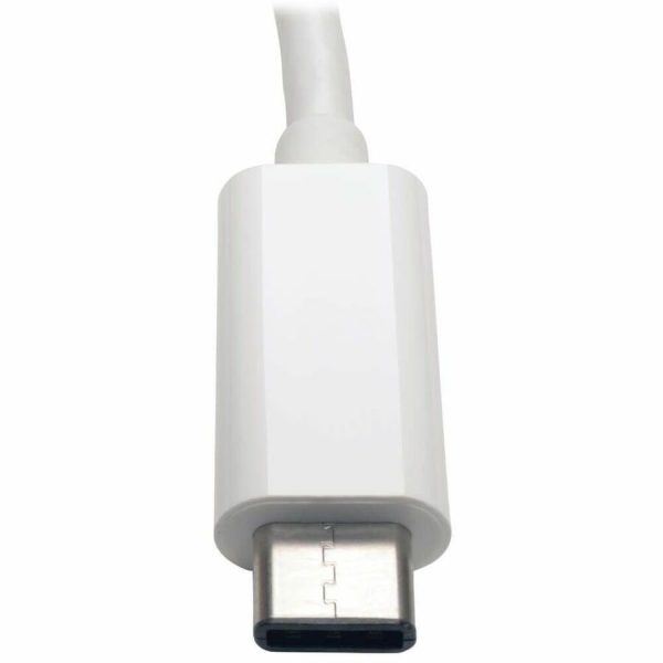 Eaton Tripp Lite Series USB-C to Gigabit Network Adapter, Thunderbolt 3 Compatibility - White - Image 4