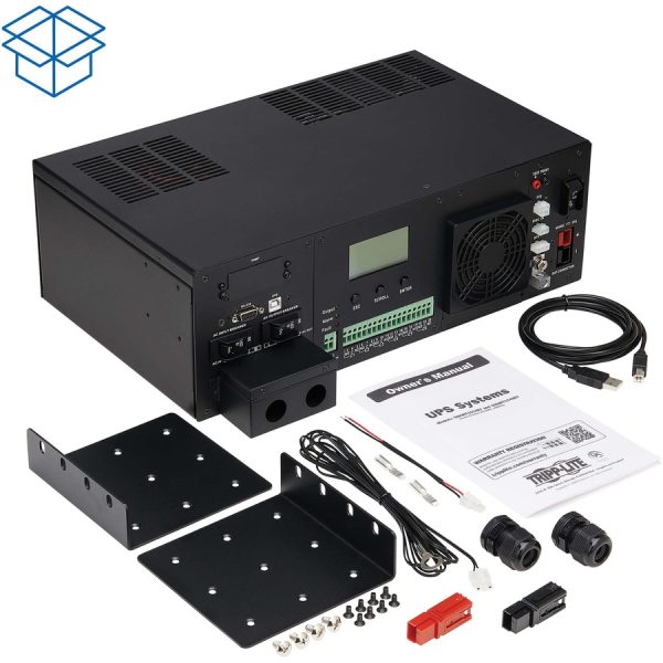 Eaton Tripp Lite Series 120VAC 48VDC 1500VA 1200W Extreme Temperature Network UPS for Industrial and Traffic Networks, 3U, Hardwire, TAA - Image 6