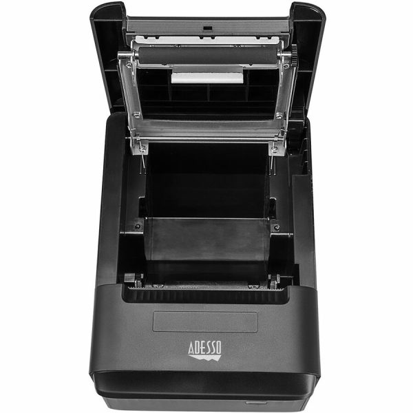 Adesso NuPrint NuPrint 330 Desktop Direct Thermal Printer - Monochrome - Receipt Print - USB - Serial - Black - Image 7