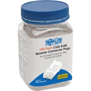 Cat6 RJ45 Modular Plugs Round
