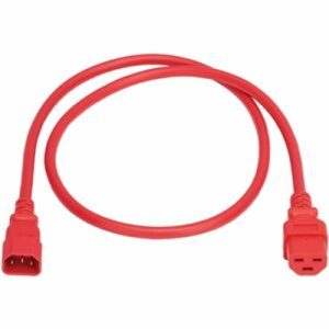 PWR CRD C14 TO C21 15A 4FT RED