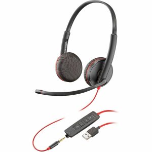 Poly Blackwire 3225 Stereo USB-A Headset TAA