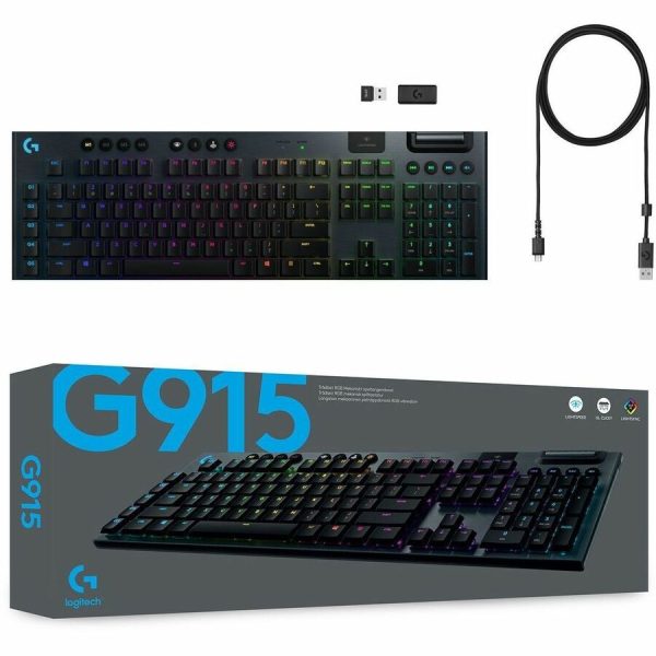 Logitech G915 Lightspeed Wireless RGB Mechanical Gaming Keyboard - Image 7
