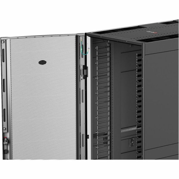 [TAA, BAA_COTS] APC NetShelter SX, Networking Rack Enclosure, 42U, Black, 1991H x 750W x 1070D mm with Casters, Feet, Vertical Cable Managers, Side Panels - Image 7