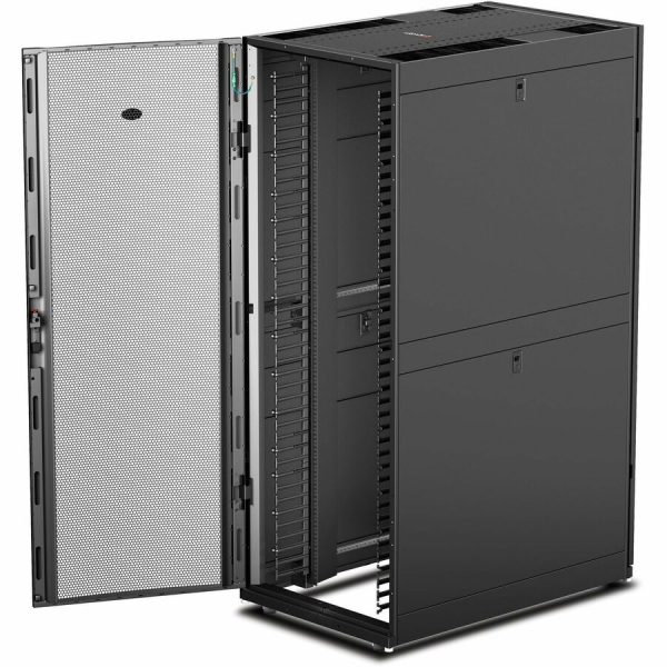 [TAA, BAA_COTS] APC NetShelter SX, Networking Rack Enclosure, 42U, Black, 1991H x 750W x 1070D mm with Casters, Feet, Vertical Cable Managers, Side Panels - Image 8