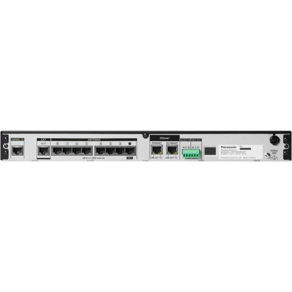 Panasonic WX-SR204DN 4-Channel Dante Digital Wireless Mic Receiver - Image 3