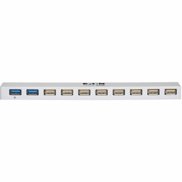 Eaton Tripp Lite Series 10-Port USB 3.x (5Gbps) / USB 2.0 Combo Hub - USB Charging, 2 USB 3.x & 8 USB 2.0 Ports - Image 4
