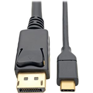 Eaton Tripp Lite Series USB-C to DisplayPort Active Adapter Cable (M/M), 4K 60 Hz, 3 ft. (0.9 m)