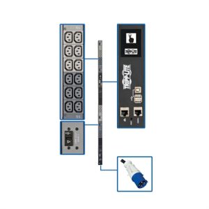 PDU 3 Phase Monitored 18.7kW 2