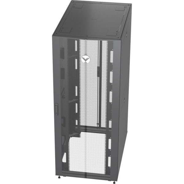 Vertiv VR Rack - 48U Server Rack Enclosure| 600x1200mm| 19-inch Cabinet (VR3307) - Image 2