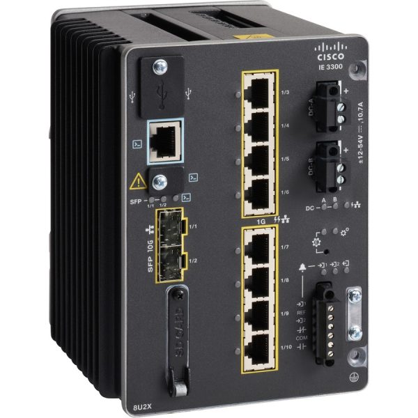 Cisco Catalyst IE-3300-8U2X Ethernet Switch - Image 8