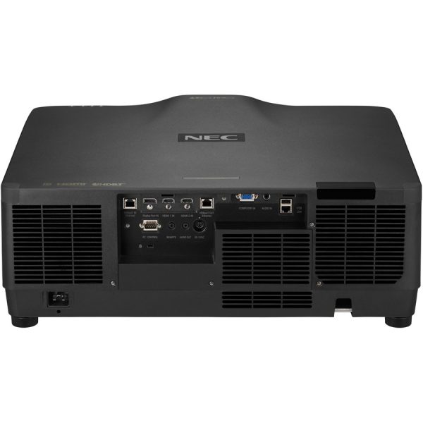 Sharp NEC Display NP-PA804UL-B 3D Ready LCD Projector - 16:10 - Wall Mountable - Black - Image 5