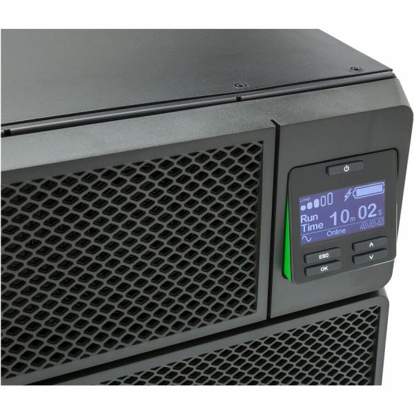 APC Smart-UPS On-Line, 6kVA/6kW, Rackmount 4U, 208V, 2x L6-20R+3x L6-30R NEMA outlets, Network Card+SmartSlot, Extended runtime, W/ rail kit - Image 4